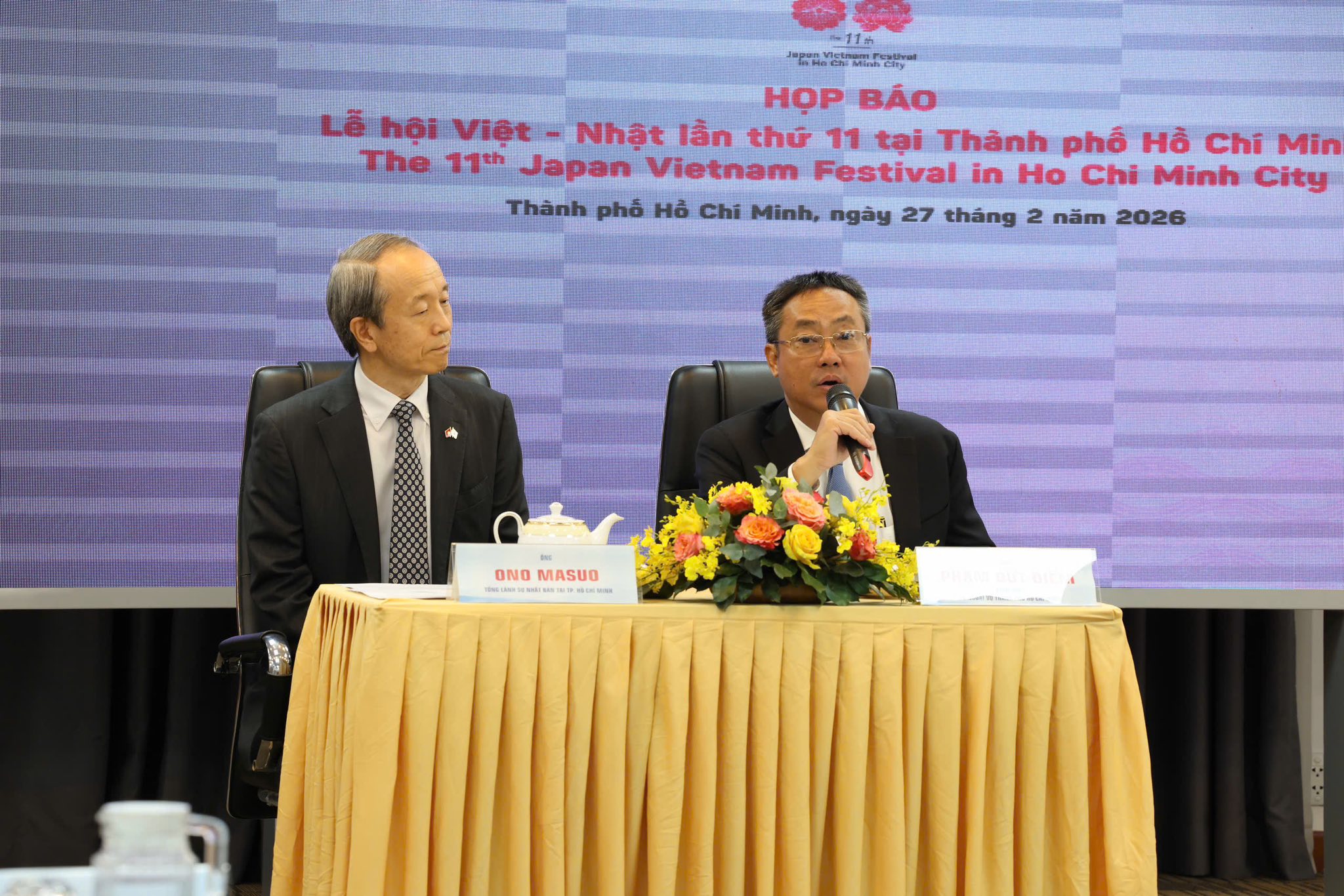Sở Ngoại vụ phối hợp cùng Tổng Lãnh sự quán Nhật Bản tổ chức Họp báo giới thiệu kế hoạch tổ chức Lễ hội Việt - Nhật lần thứ 11 tại TP. Hồ Chí Minh