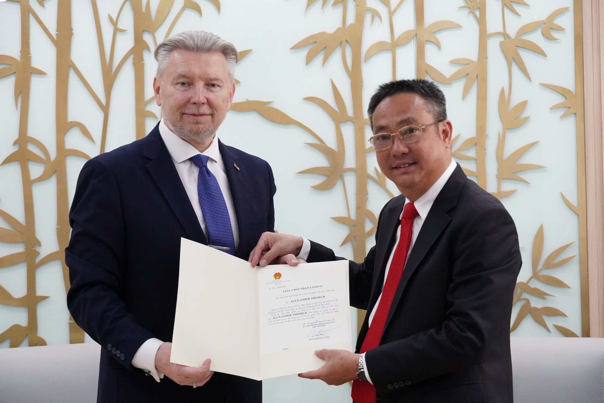 Quyền Giám đốc Sở Ngoại vụ TPHCM tiếp Tân Tổng Lãnh sự Cộng hòa Belarus tại TP.HCM